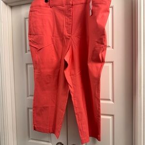 Lane Bryant Coral Capris